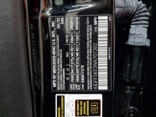 2022 MERCEDES-BENZ GLS 450 4MATIC