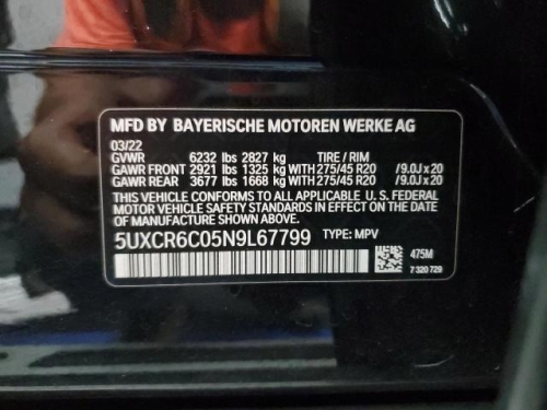 2022 BMW X5 XDRIVE40I