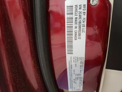 2021 CHRYSLER PACIFICA TOURING L