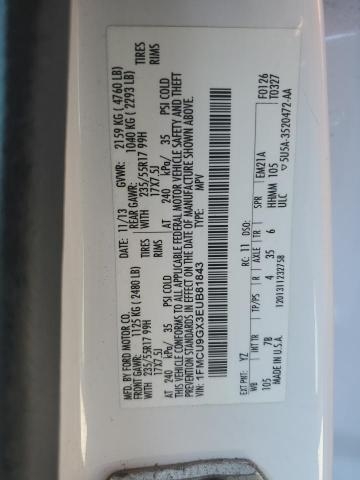2014 FORD ESCAPE SE