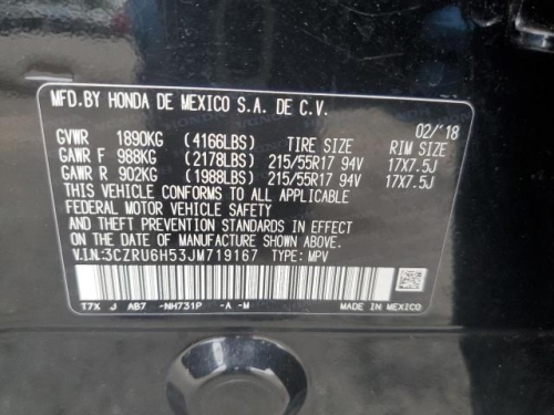2018 HONDA HR-V EX