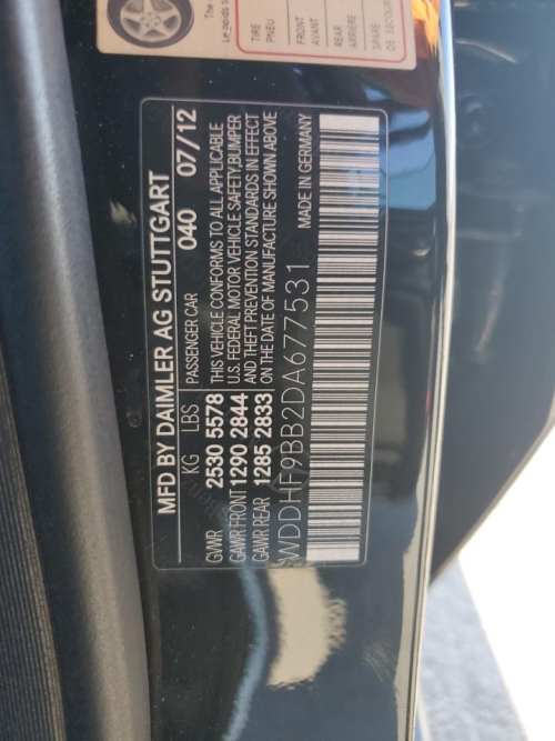 2013 MERCEDES-BENZ E 550 4MATIC