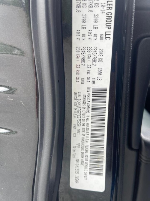 2015 JEEP GRAND CHEROKEE LAREDO
