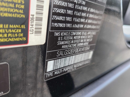 2014 LAND ROVER RANGE ROVER SUPERCHARGED