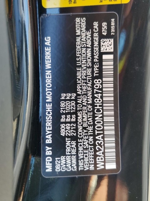2022 BMW 430I 