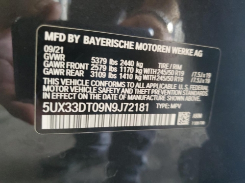2022 BMW X4 XDRIVE30I