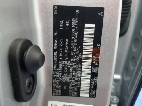 2021 TOYOTA HIGHLANDER LIMITED