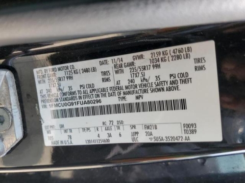 2015 FORD ESCAPE SE