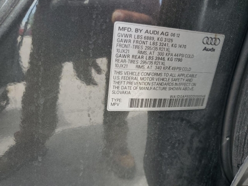 2013 AUDI Q7 PRESTIGE