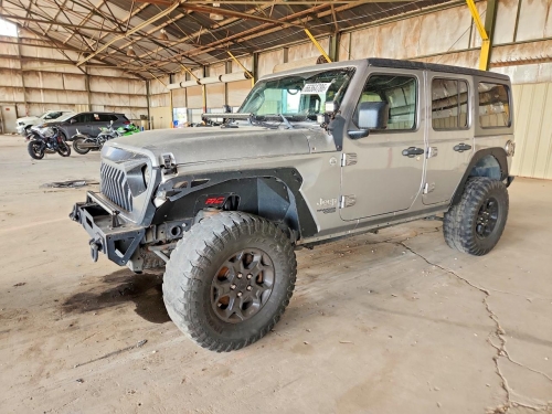 2018 JEEP WRANGLER UNLIMITED SPORT  