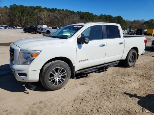 2021 NISSAN TITAN SV 4WD 5.6L V8 CREW CAB