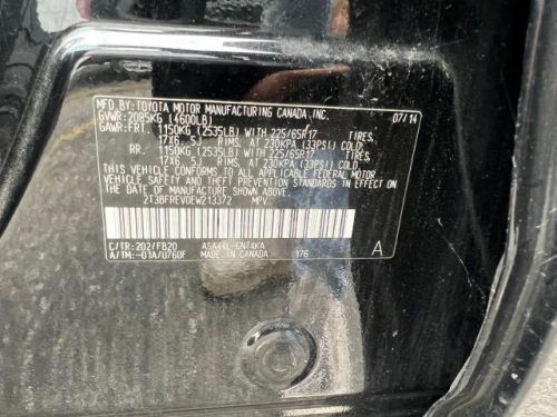 2014 TOYOTA RAV4 LE