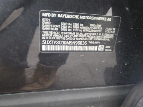 2021 BMW X3 SDRIVE30I