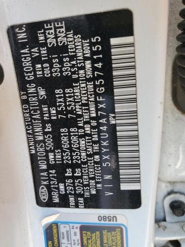 2015 KIA SORENTO EX