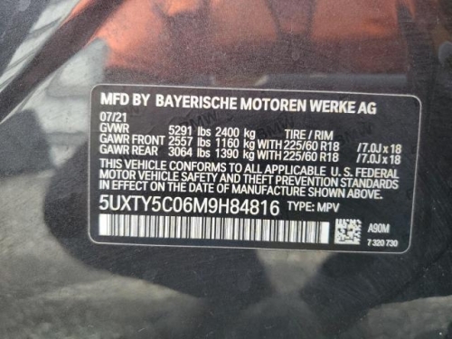 2021 BMW X3 XDRIVE30I