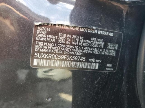 2015 BMW X5 XDRIVE35I