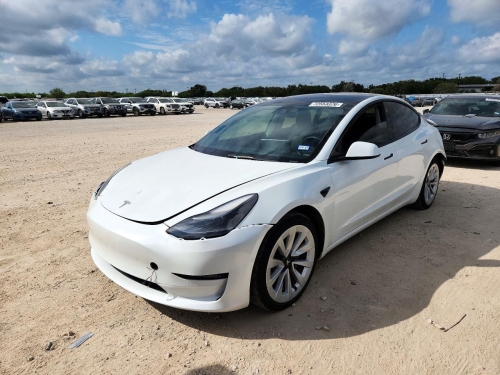 2022 TESLA MODEL 3   