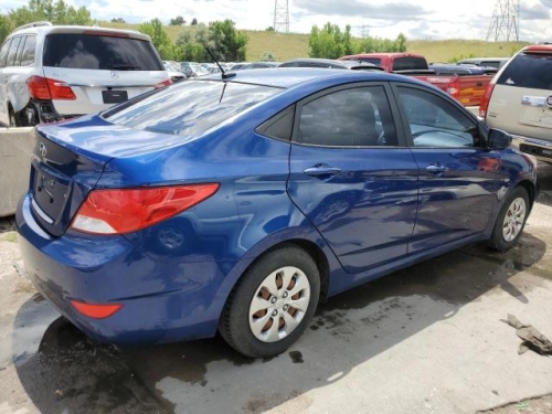 2016 HYUNDAI ACCENT SE