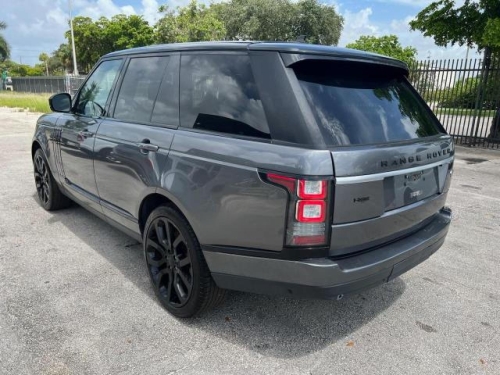 2016 LAND ROVER RANGE ROVER HSE