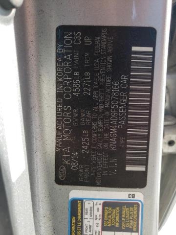 2015 KIA OPTIMA HYBRID