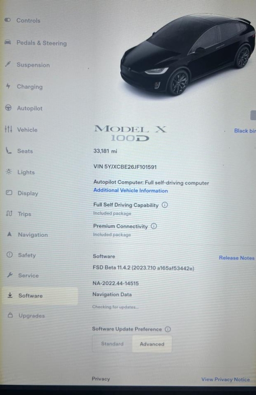 2018 TESLA MODEL X 