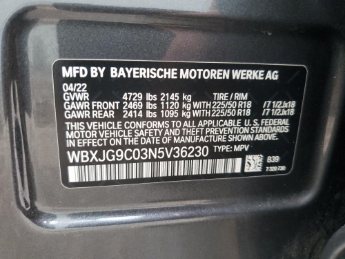 2022 BMW X1 XDRIVE28I