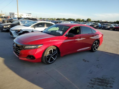 2021 HONDA ACCORD SPORT SE