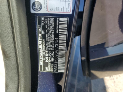 2016 MERCEDES-BENZ CLS 550 4MATIC