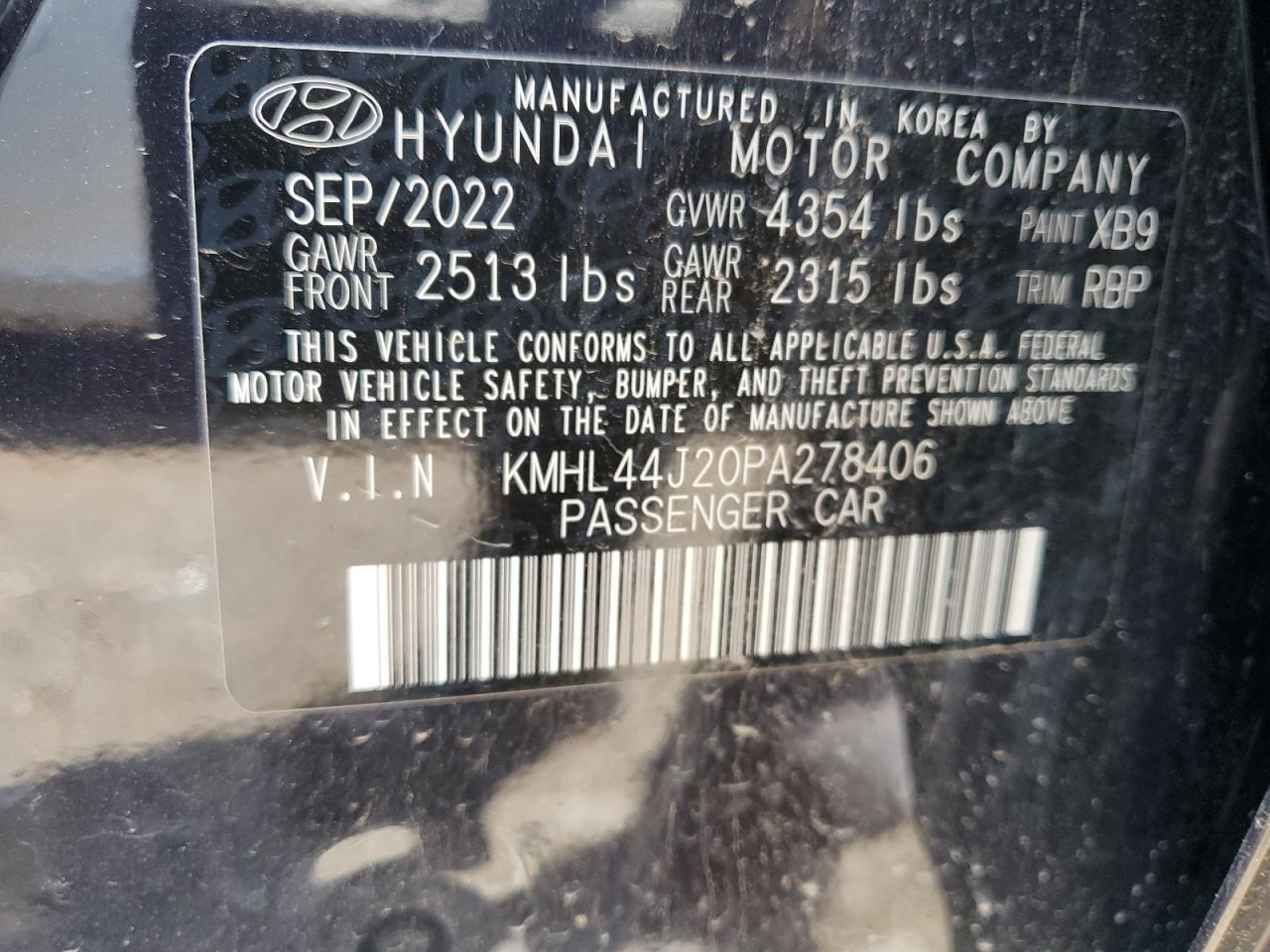 2023 HYUNDAI SONATA SEL PLUS