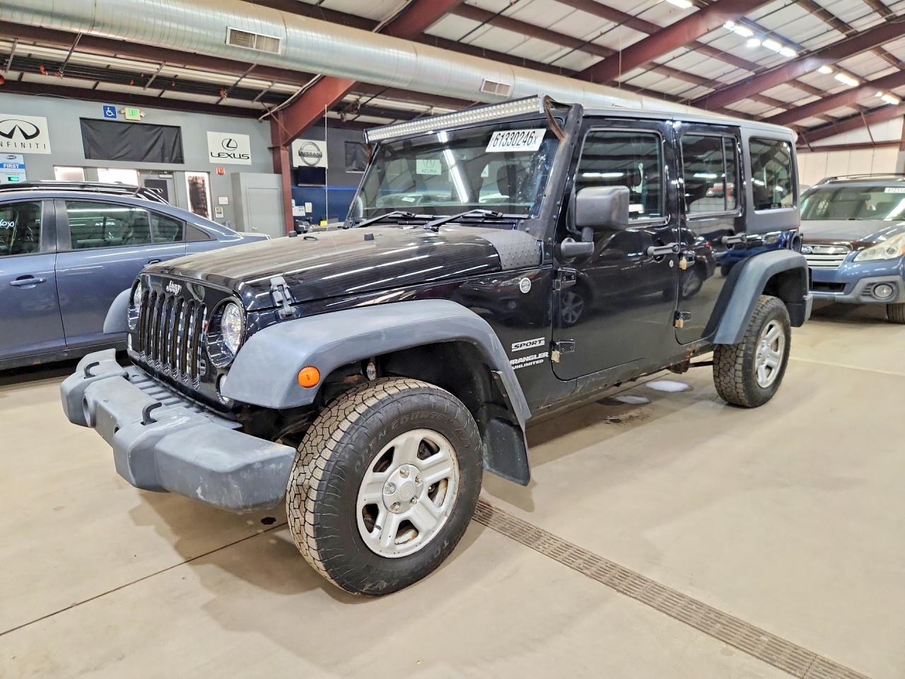 2016 JEEP WRANGLER UNLIMITED SPORT  