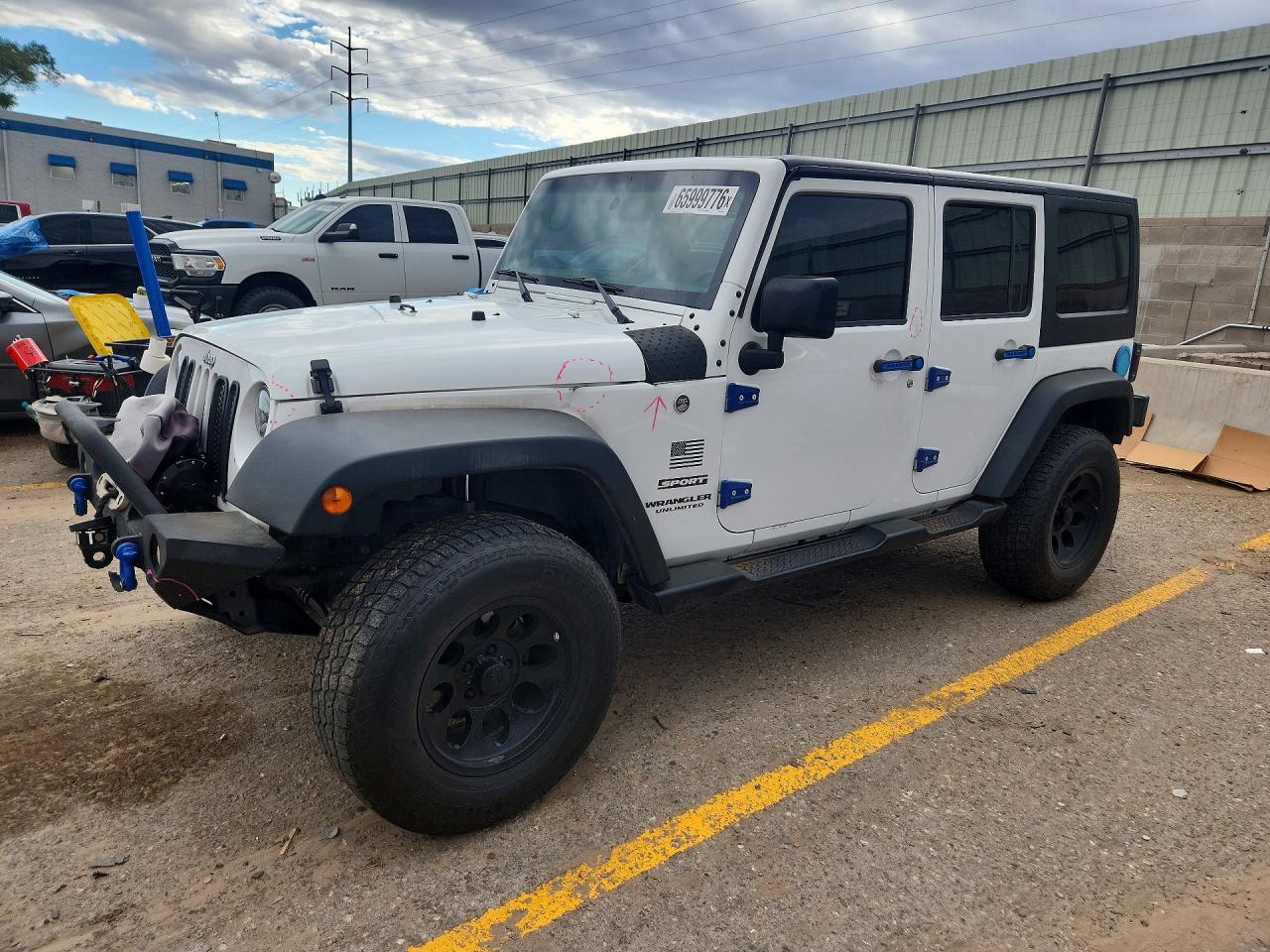 2016 JEEP WRANGLER UNLIMITED SPORT  