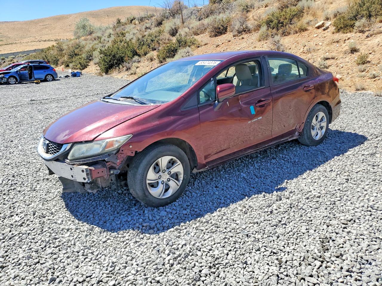 2014 HONDA CIVIC LX  