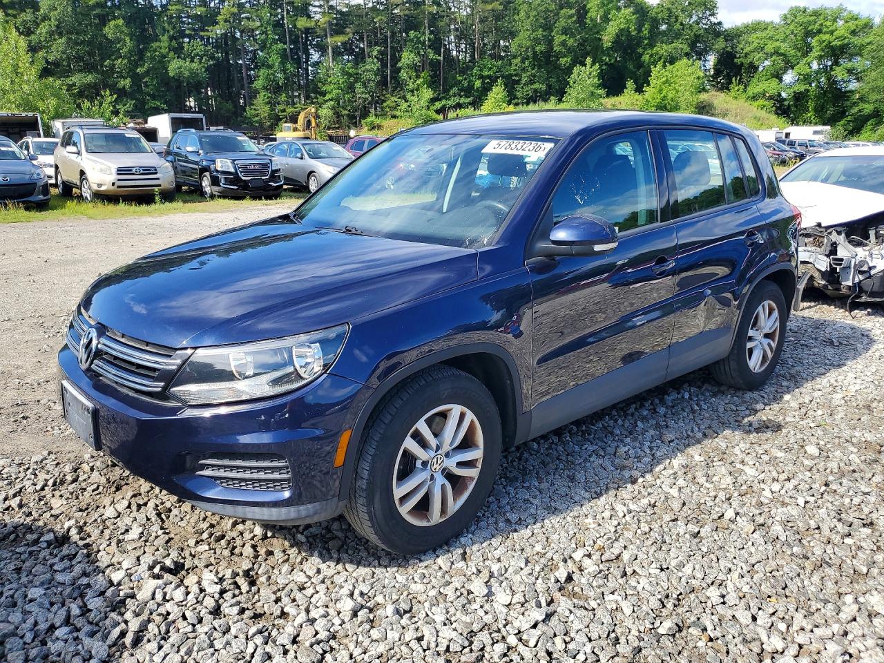 2013 VOLKSWAGEN TIGUAN   