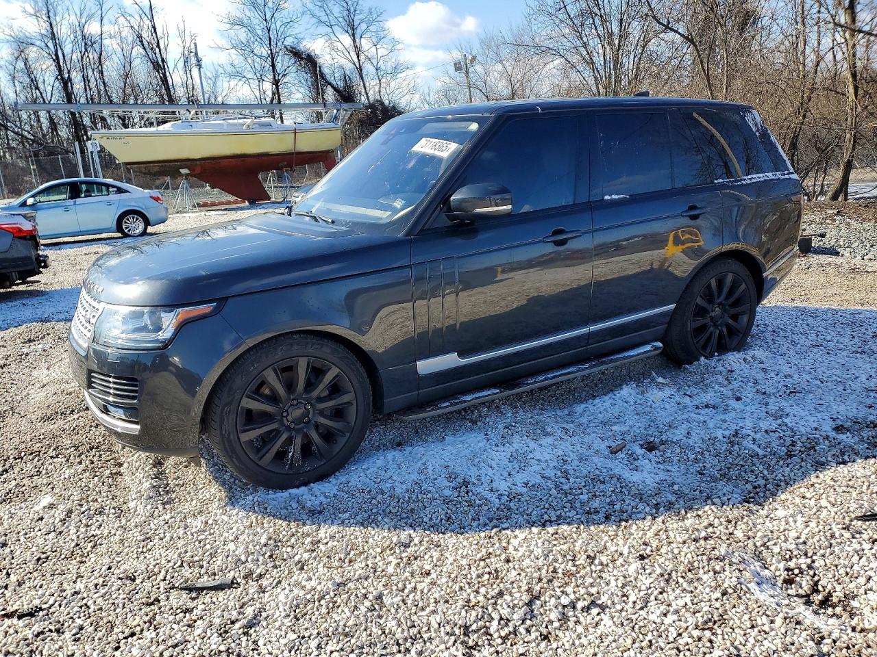2017 LAND ROVER RANGE ROVER  3.0L V6 SUPERCHARGED