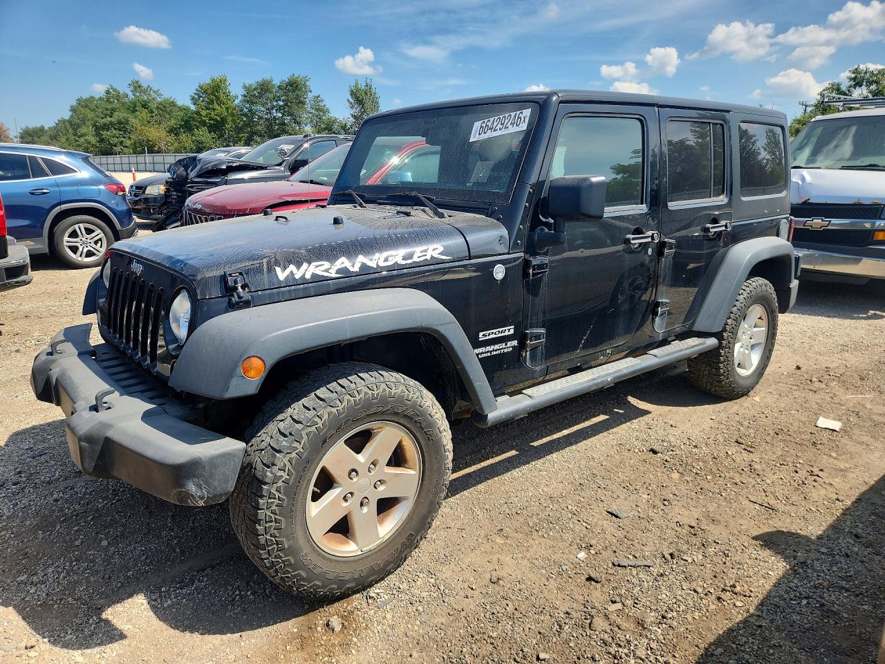 2014 JEEP WRANGLER UNLIMITED SPORT  