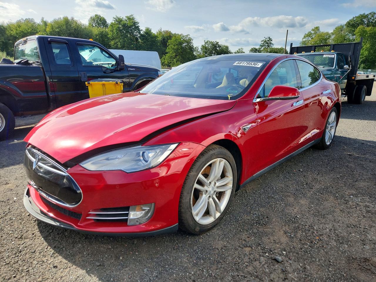 2014 TESLA MODEL S   