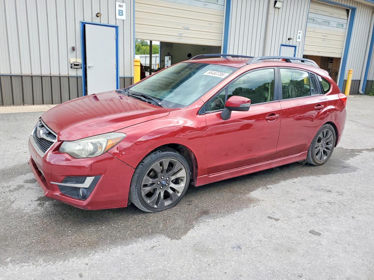 2016 SUBARU IMPREZA SPORT LIMITED  