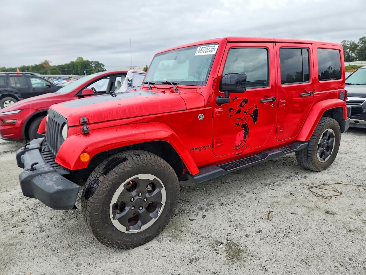 2014 JEEP WRANGLER UNLIMITED SAHARA  
