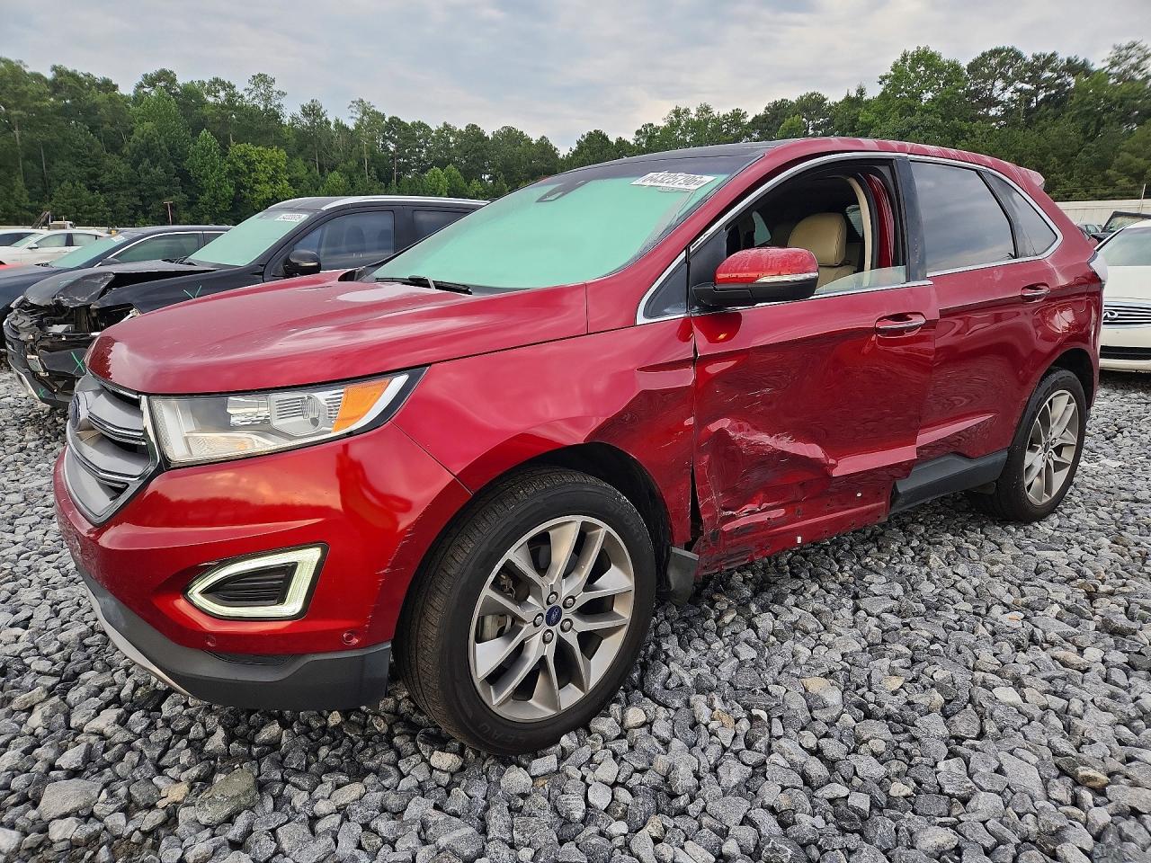 2017 FORD EDGE TITANIUM  