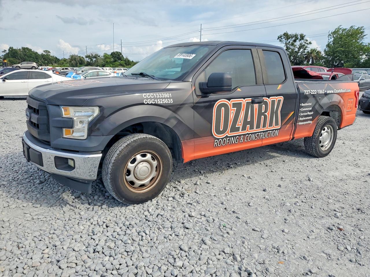 2017 FORD F150 SUPER CAB  