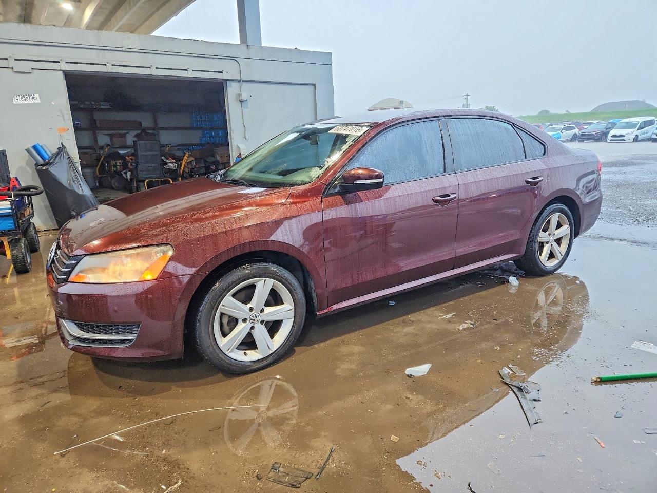 2013 VOLKSWAGEN PASSAT S  