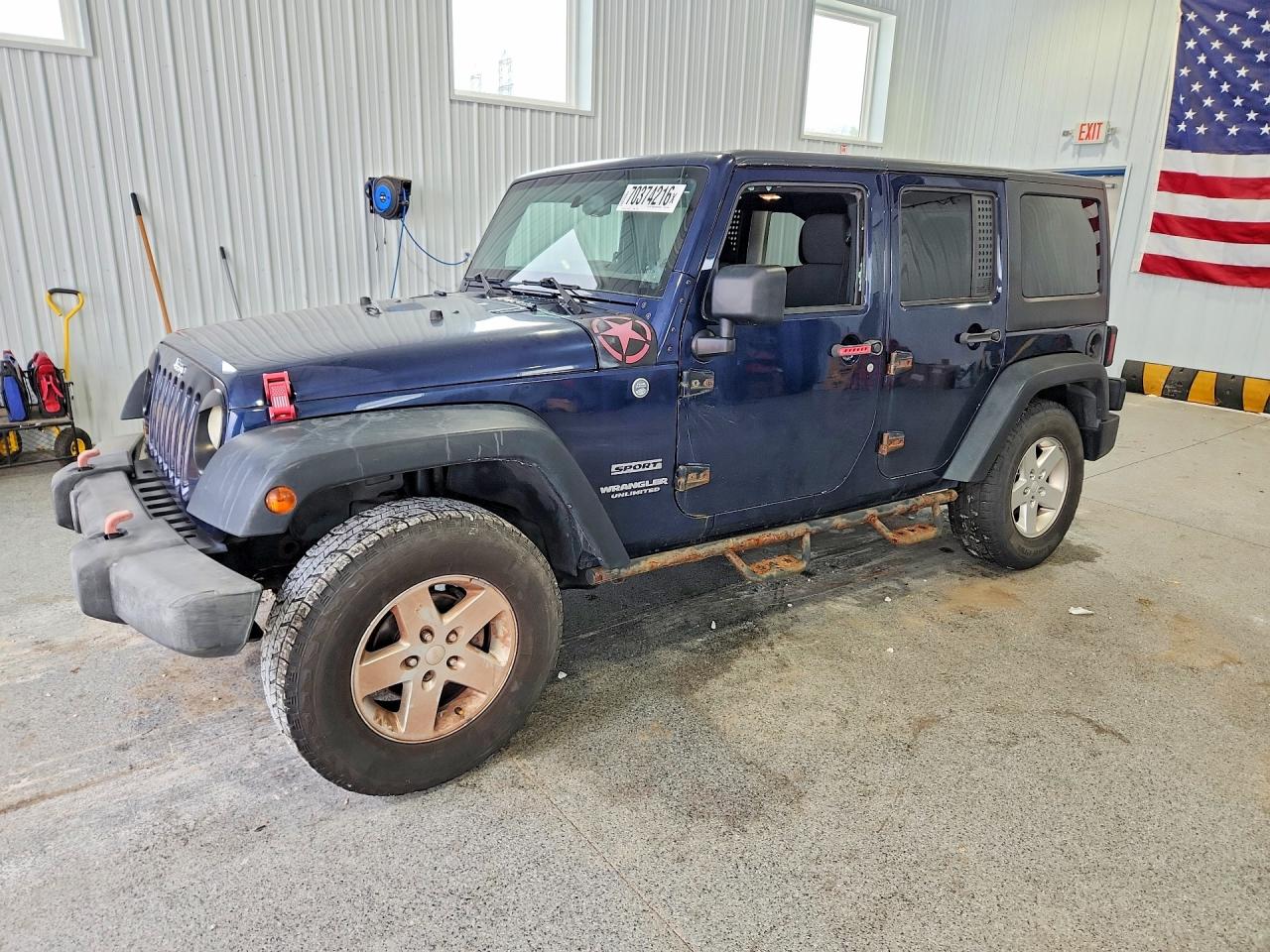 2013 JEEP WRANGLER UNLIMITED SPORT  