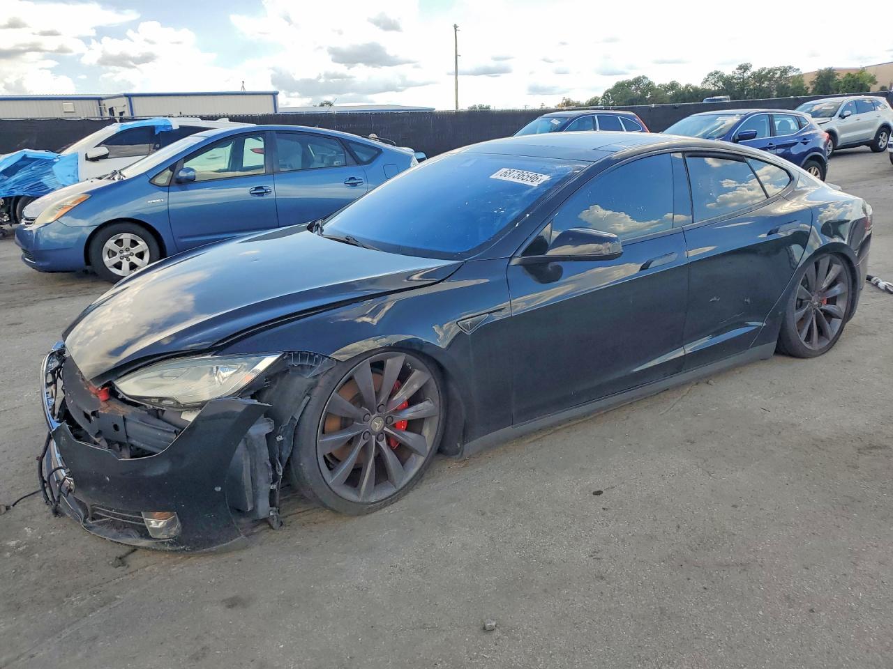 2014 TESLA MODEL S   