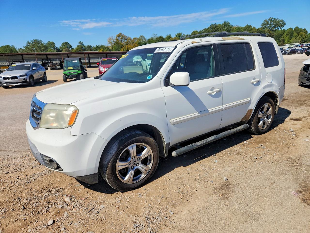 2013 HONDA PILOT EXL  