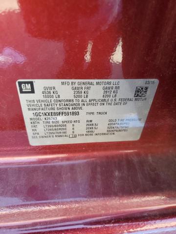 2015 CHEVROLET SILVERADO K2500 HIGH COUNTRY